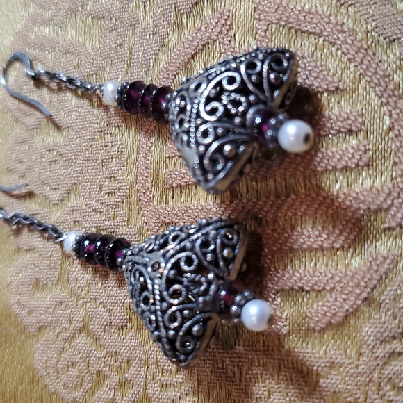 🧿NEW ELEGANT SILVER EARRINGS - Picture 9 of 12